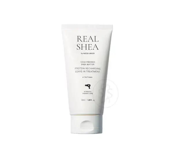 Термозащитный восстанавливающий крем для волос с маслом ши RATED GREEN Real Shea Gold Pressed Shea Butter Leave-in Treatment 50 мл