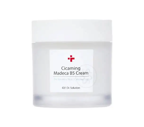 Заспокійливий крем з центелою і пантенолом CU SKIN Dr.Solution Cicaming B5 Madeca Cream 70 мл