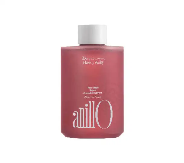 Відновлююча маска ANILLO Rosy Night Repair Ampoule Treatment для сухого та пошкодженого волосся 200 мл