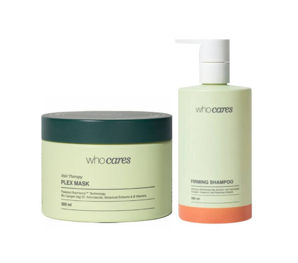 Купити Акційний набір WHOCARES Plex Mask та Firming Shampoo | SISTERS