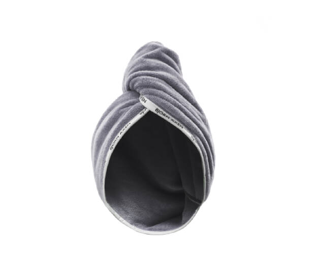 Тюрбан для волосся BJORN AXEN Hair Towel Wrap Сірий