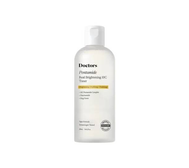 Купить Тонер для осветления и ровного тона кожи DOCTORS Pentamide