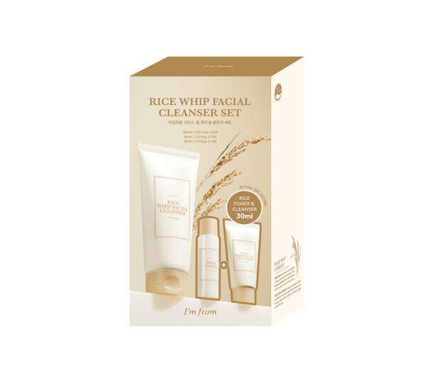Купити Набір I'M FROM Rice Whip Facial Cleanser Set | SISTERS