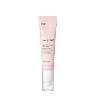 Крем для кожи вокруг глаз с полинуклеотидами и пептидами MEDICUBE PDRN Pink Peptide Eye Cream 30 мл - Фото №1