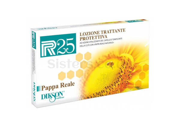 Ампули для стимуляції росту та від випадіння волосся DIKSON R 25 Pappa Reale 10*10 мл - Фото №1