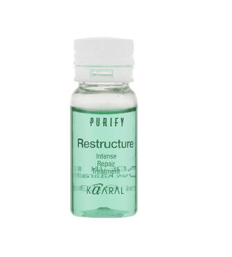 Интенсивный восстанавливающий комплекс с провитамином В5 Kaaral Purify Provitamin B5 Restructure - 1*10-ml - Фото №1