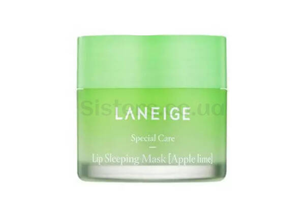 Ночная маска для губ с ароматом яблока и лайма Laneige Lip Sleeping Mask Apple Lime 8 g - Фото №1