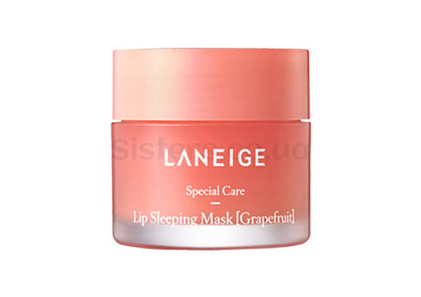 Ночная маска для губ с экстрактом грейпфрута Laneige Lip Sleeping Mask Grapefruit 8 g - Фото №1