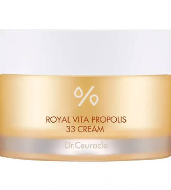 Крем з екстрактом прополісу DR. CEURACLE Royal Vita Propolis 33 Cream 50 г - Фото №1