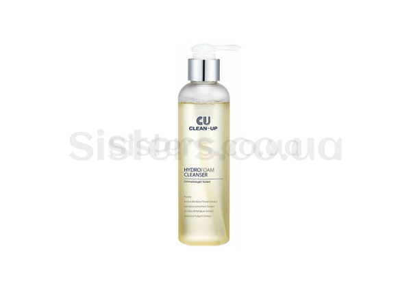 Пінка для чутливої шкіри CU SKIN Clean-Up Hydro Foam Cleanser 200 мл - Фото №1