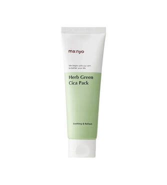 Успокаивающая маска с экстрактом зеленого чая Manyo Factory Green Energy Calming Mask Pack 75 ml - Фото №1