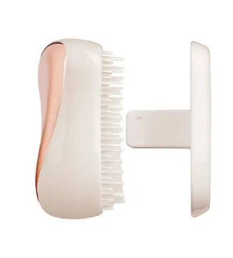 Щітка для волосся з кришечкою TANGLE TEEZER  Compact Rose Gold Ivary - Фото №2