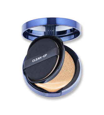 Кушон зі змінним блоком CU SKIN Clean-Up Skinfit Cushion SPF 50+ PA+++ 15 г + 15 г  21 тон  - Фото №2