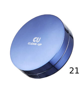 Кушон зі змінним блоком CU SKIN Clean-Up Skinfit Cushion SPF 50+ PA+++ 15 г + 15 г  21 тон  - Фото №1