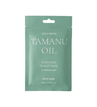 Маска успокаивающая с маслом тамана Rated Green Cold Press Tamanu Soothing Scalp Pack 50 ml - Фото №1
