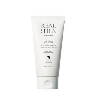 Термозахисний відновлюючий крем для волосся з маслом ши RATED GREEN Real Shea Gold Pressed Shea Butter Leave-in Treatment 150 мл - Фото №1