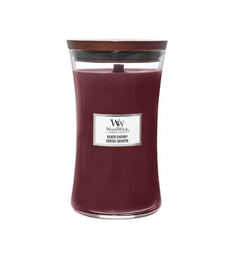 Ароматична свічка з ароматом соковитої черешні WOODWICK Black Cherry 609  г - Фото №1