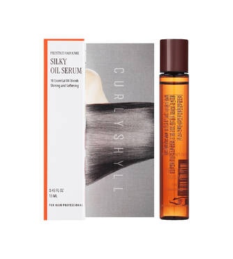 Сыворотка с протеинами шелка CURLYSHYLL Silky Oil Serum 13 мл - Фото №2