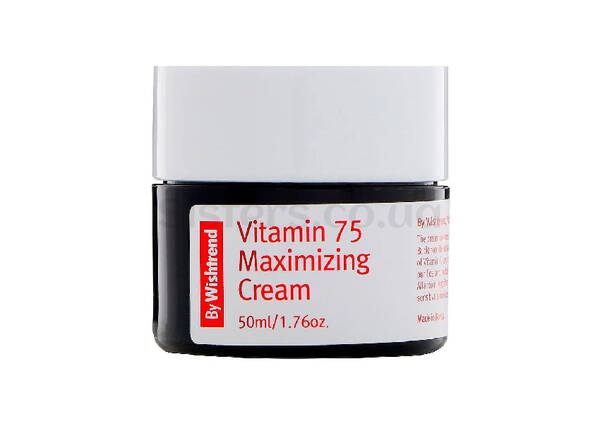 Вітамінний крем для обличчя з екстрактом обліпихи BY WISHTREND Vitamin 75 Maximizing Cream 50 мл - Фото №1