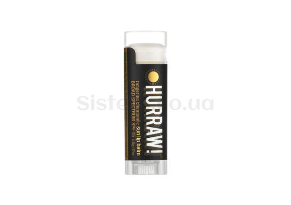 Бальзам для губ с солнцезащитным фактором HURRAW! Sun Protection Lip Balm SPF15 Limited Edition 4.8г - Фото №1