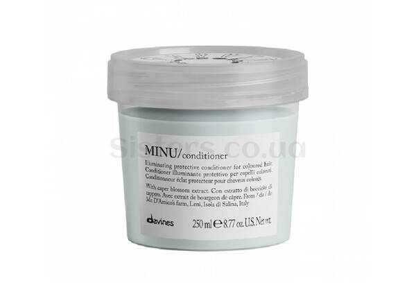 Кондиционер для блеска и сохранения цвета волос DAVINES Minu Conditioner 250 мл - Фото №1