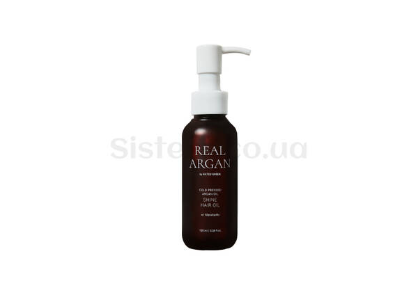 Аргановое масло для волос RATED GREEN Real Argan Shine Hair Oil 100 мл - Фото №1