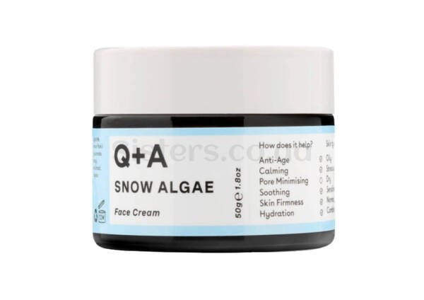Крем для лица со снежной водорослью Q+A Snow Algae Intensiv Face Cream 50 мл - Фото №1