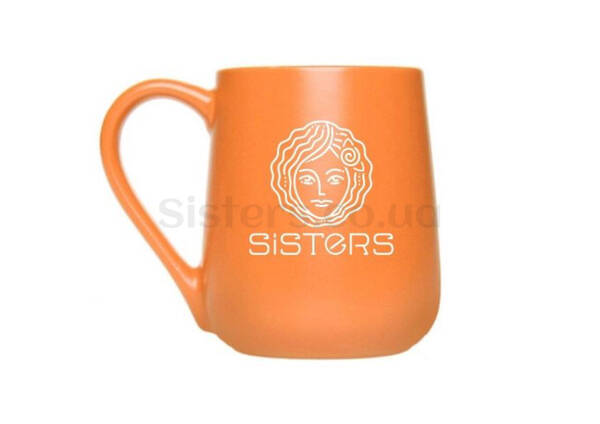 Фирменная чашка SISTERS Orange - Фото №1