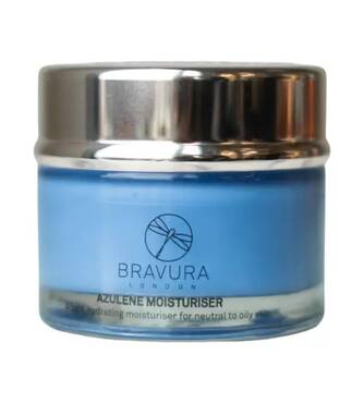 Увлажняющий и успокаивающий крем с азуленом BRAVURA London Azulene Moisturiser 50 мл - Фото №1