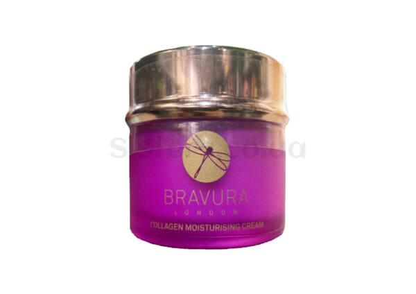 Увлажняющий и питательный крем для лица BRAVURA London Collagen Moisturising Cream 50 мл - Фото №2