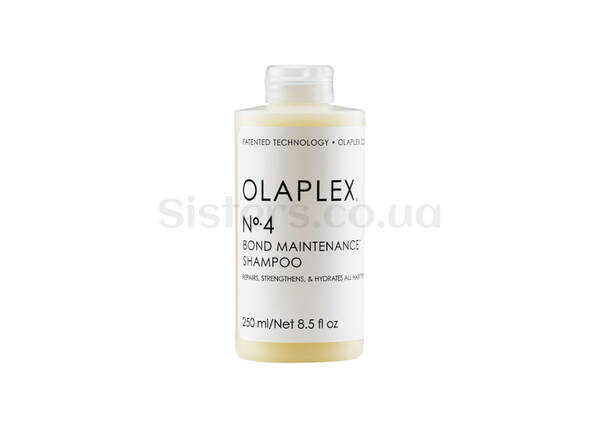 Відновлюючий шампунь для всіх типів волосся №4 OLAPLEX Bond Maintenance Shampoo 250 мл - Фото №1