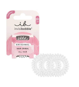Резинка-браслет для волосся INVISIBOBBLE Original Crystal Clear 3 шт - Фото №2