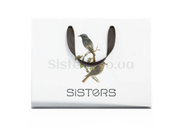Бумажный пакет SISTERS (Птицы) - Фото №1