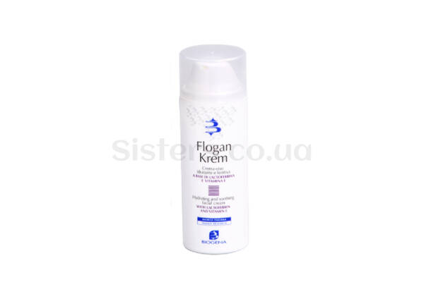 Успокаивающий крем для гиперактивной кожи BIOGENA Flogan Krem Hydrating and Soothing Facial Cream 50 мл - Фото №1