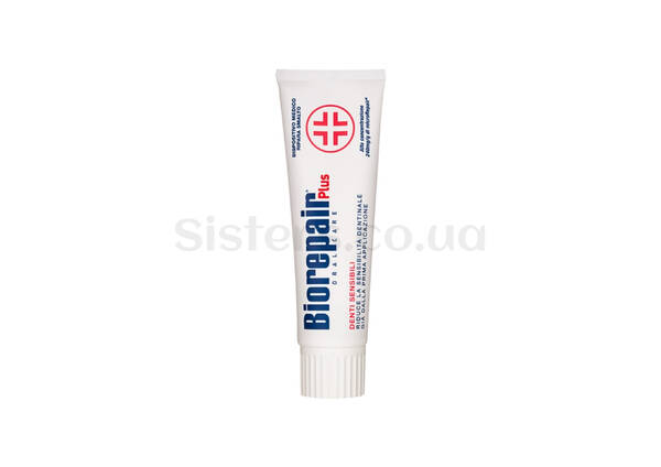Биоактивная паста для уменьшения чувствительности зубов BIOREPAIR Plus Denti Sensibili 75 мл - Фото №1
