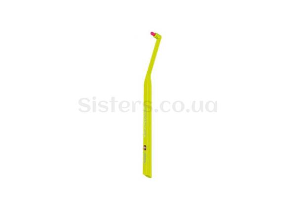Монопучковая щетка CURAPROX 1006 Single & Sulcular Фиолет/Желтая (в пакетике) - Фото №3