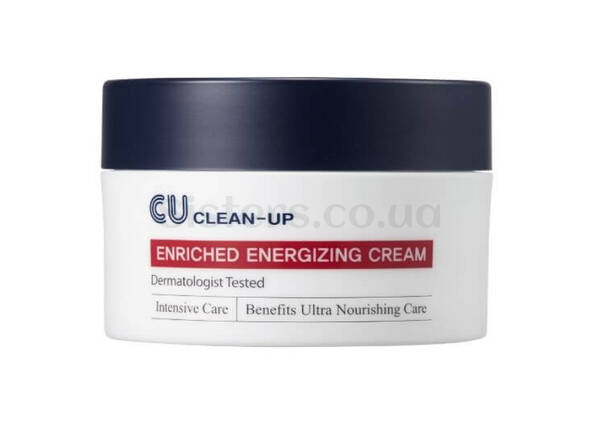 Поживний енергетичний крем для обличчя CU SKIN Clean-Up Hydro Energizing Cream 50 мл - Фото №1