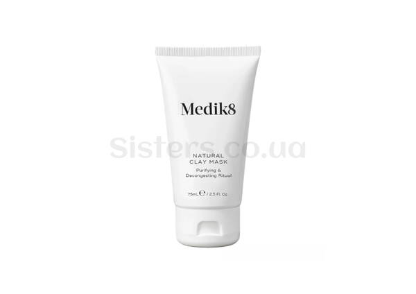 Очищаюча глиняна маска для проблемної шкіри обличчя MEDIK8 Natural Clay Mask 75 мл - Фото №1