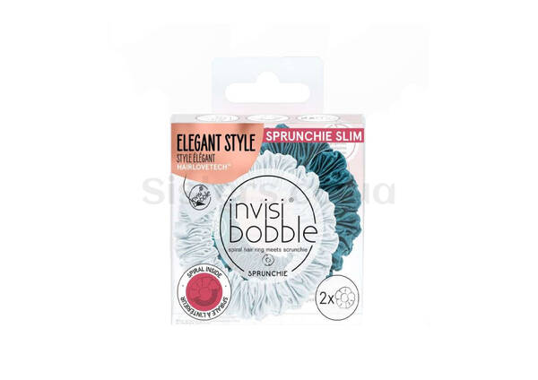 Набір резинок для волосся INVISIBOBBLE Sprunchie Cool As Ice 2 шт - Фото №2