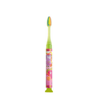 Дитяча зубна щітка GUM Junior Monster Linght-up 7+ Green - Фото №1