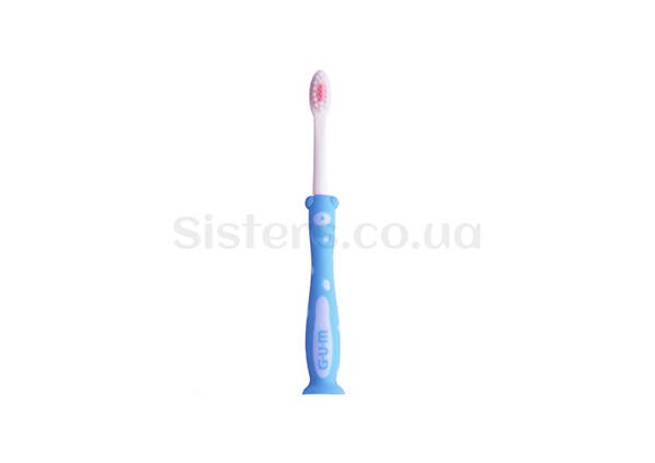 Зубна щітка для дітей GUM Kids Monster 2+ Soft Blue - Фото №1