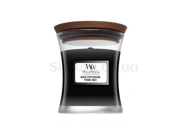 Ароматическая свеча с ароматом пряного перца WOODWICK Black Peppercorn 85 г - Фото №1