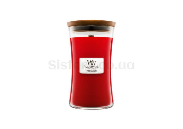Ароматическая свеча с ароматом граната и смородины WOODWICK Pomegranate 609 г - Фото №1