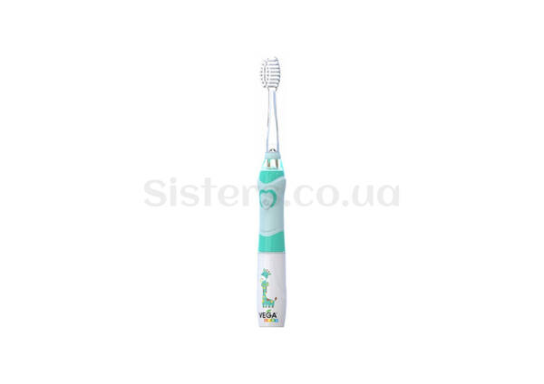 Электрическая зубная щетка VEGA Kids VK-400B (голубая) - Фото №1