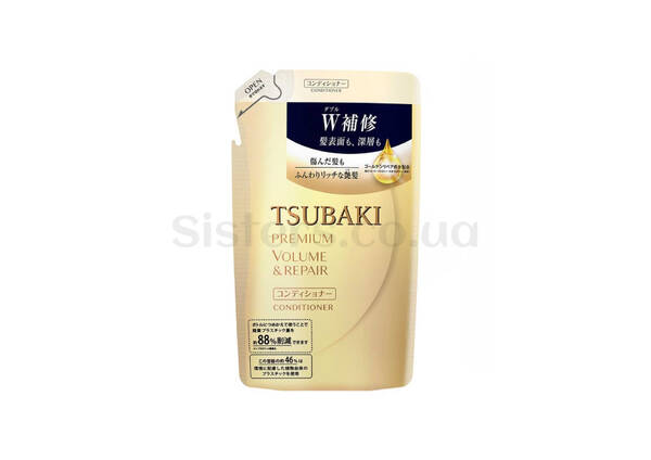 Кондиціонер для преміум відновлення волосся TSUBAKI Premium Repair Conditioner Refill 330 мл - Фото №1