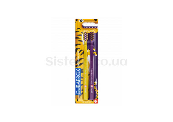Зубні щітки CURAPROX Ultra Soft CS 5460 Tiger Edition - Фото №1
