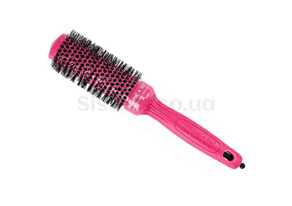 Брашинг для волосся OLIVIA GARDEN Ceramic+Ion Thermal Brush Blowout Shine Pink 35 мм - Фото №1