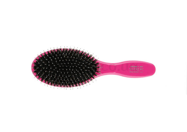 Масажна щітка для волосся OLIVIA GARDEN Ceramic+Ion Supreme Combo Pink - Фото №1
