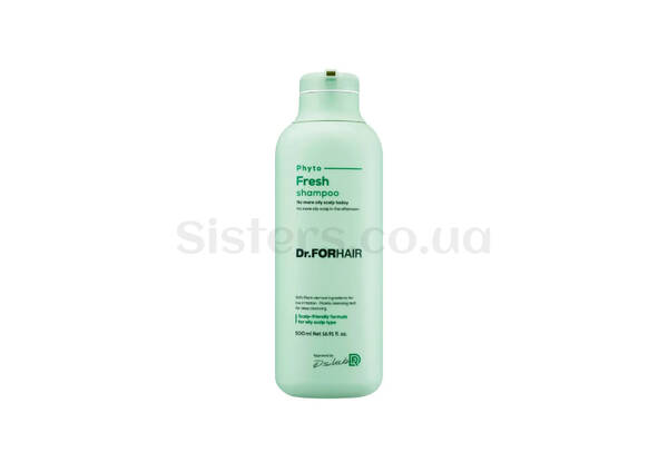 Міцелярний шампунь для жирної шкіри голови DR.FORHAIR Phyto Fresh Shampoo 500 мл - Фото №1