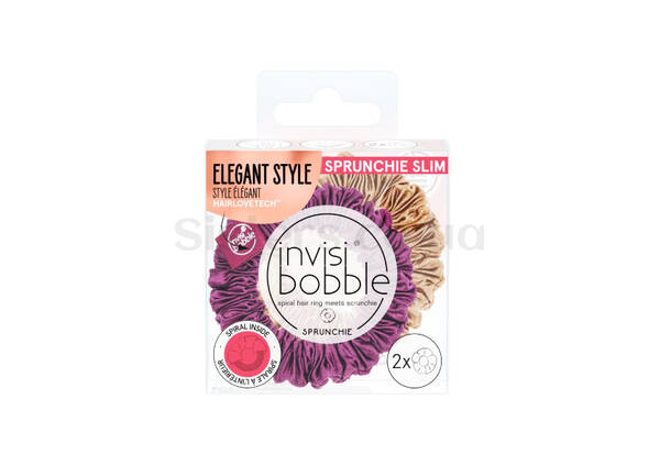 Набір резинок для волосся INVISIBOBBLE Sprunchie Slim The snuggle is real 2 шт - Фото №2